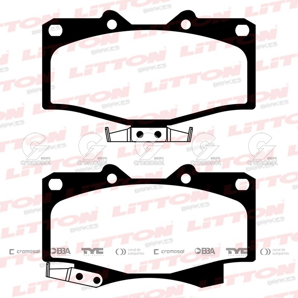 Pastilla de freno para Toyota 4 RUNNER F3 99-02