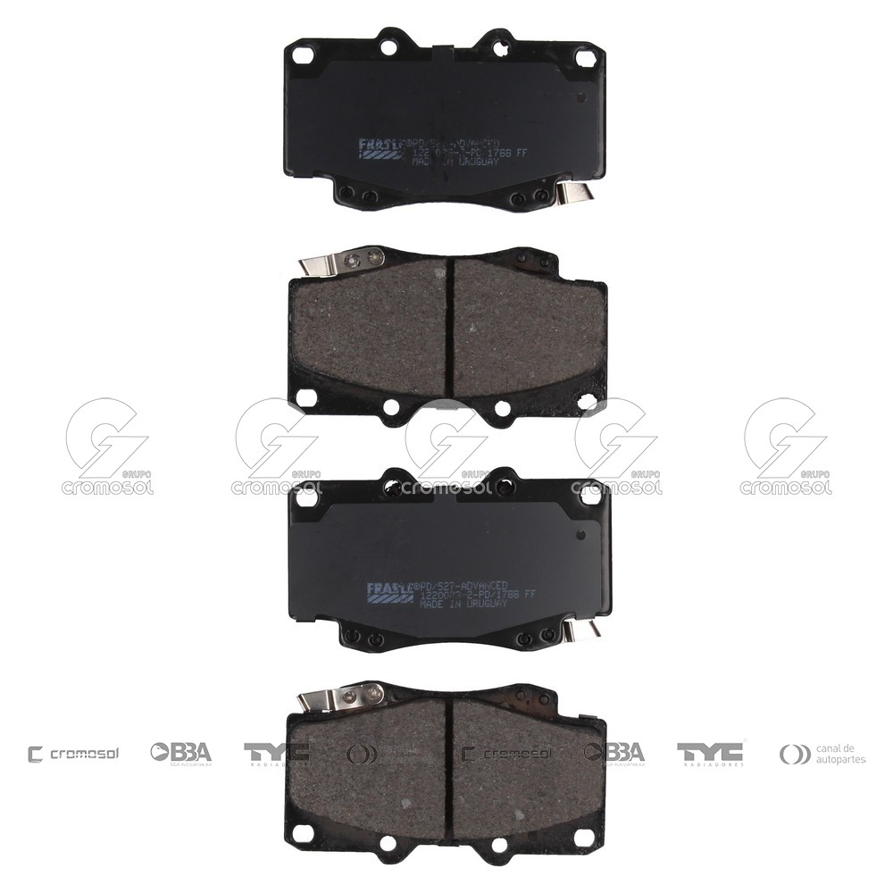 Pastilla de freno para Toyota Hilux 05-08