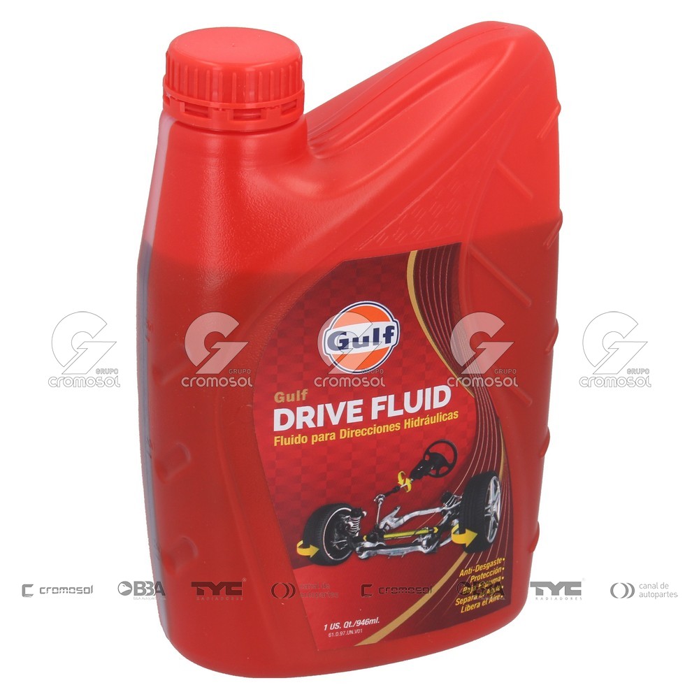 Aceite para Universal Universal Livianos 50/20 Liquido direccion hidraulica mineral gulf drive fluid iso vg46 (caja 12x946 ml)