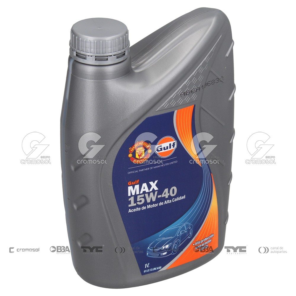 Aceite para Universal Universal Livianos 50/20 Mineral gulf max 15w-40 (caja 12x1l)