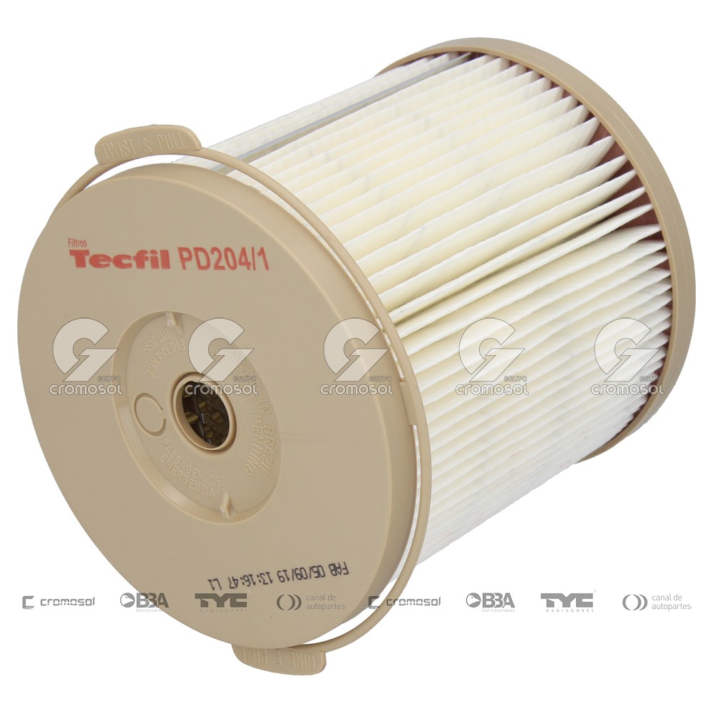 Filtro de combustible para Scania Serie P