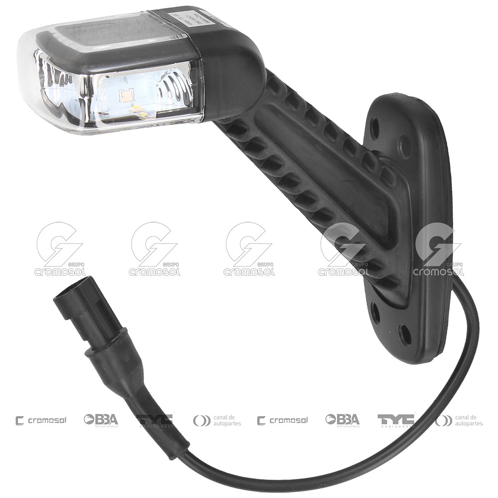 Faro lateral para Universal Universal Pesados 50/20 Posicion led 12/24v con brazo (Derecho)