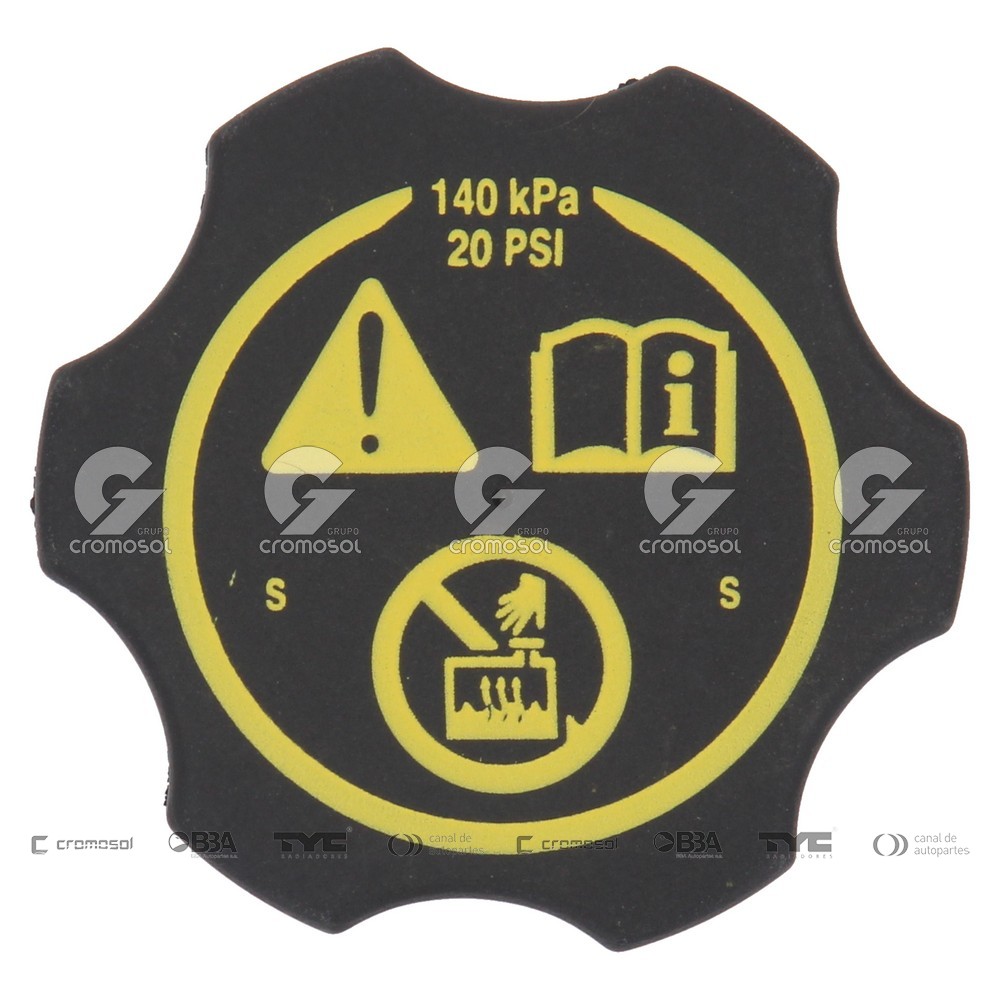 Tapa de deposito de agua para Chevrolet Cobalt F1