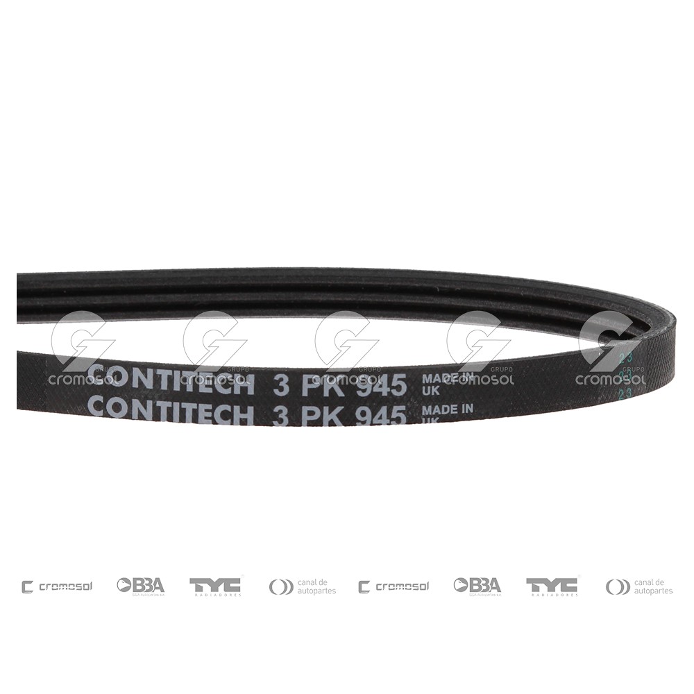 Correa de accesorios para Universal Universal Livianos 50/20 3pk945 (poly v - micro v)