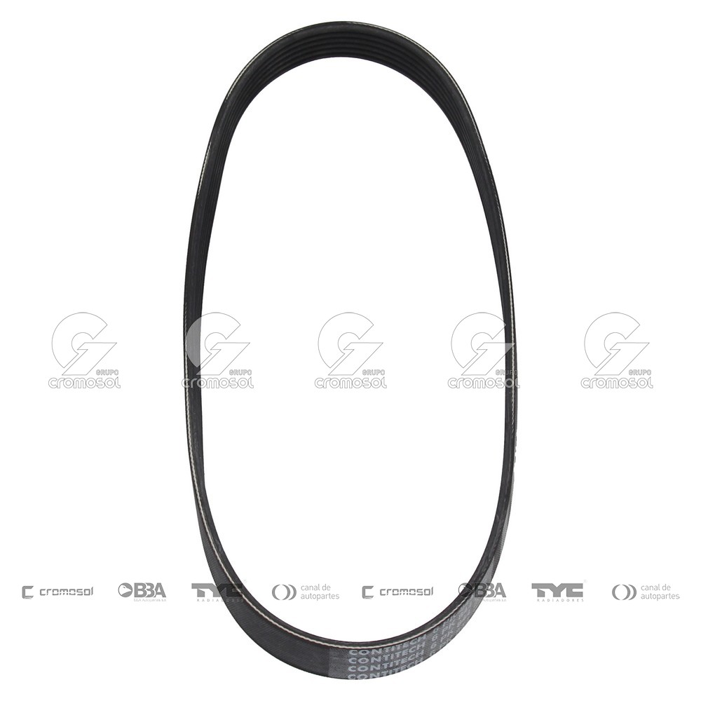 Correa de accesorios para Universal Universal Livianos 50/20 6pk844 (poly v - micro v)