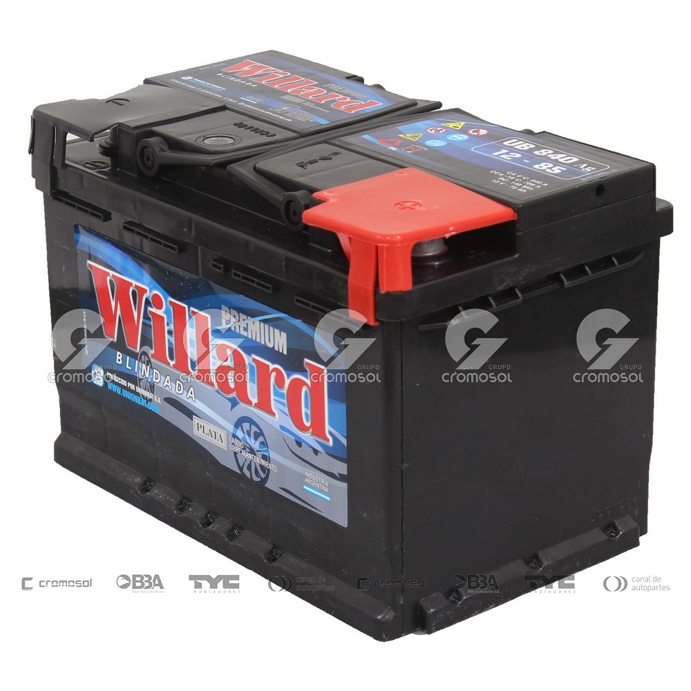 Bateria para Universal Universal Livianos 50/20 Willard ub840ag 12x85 blindada