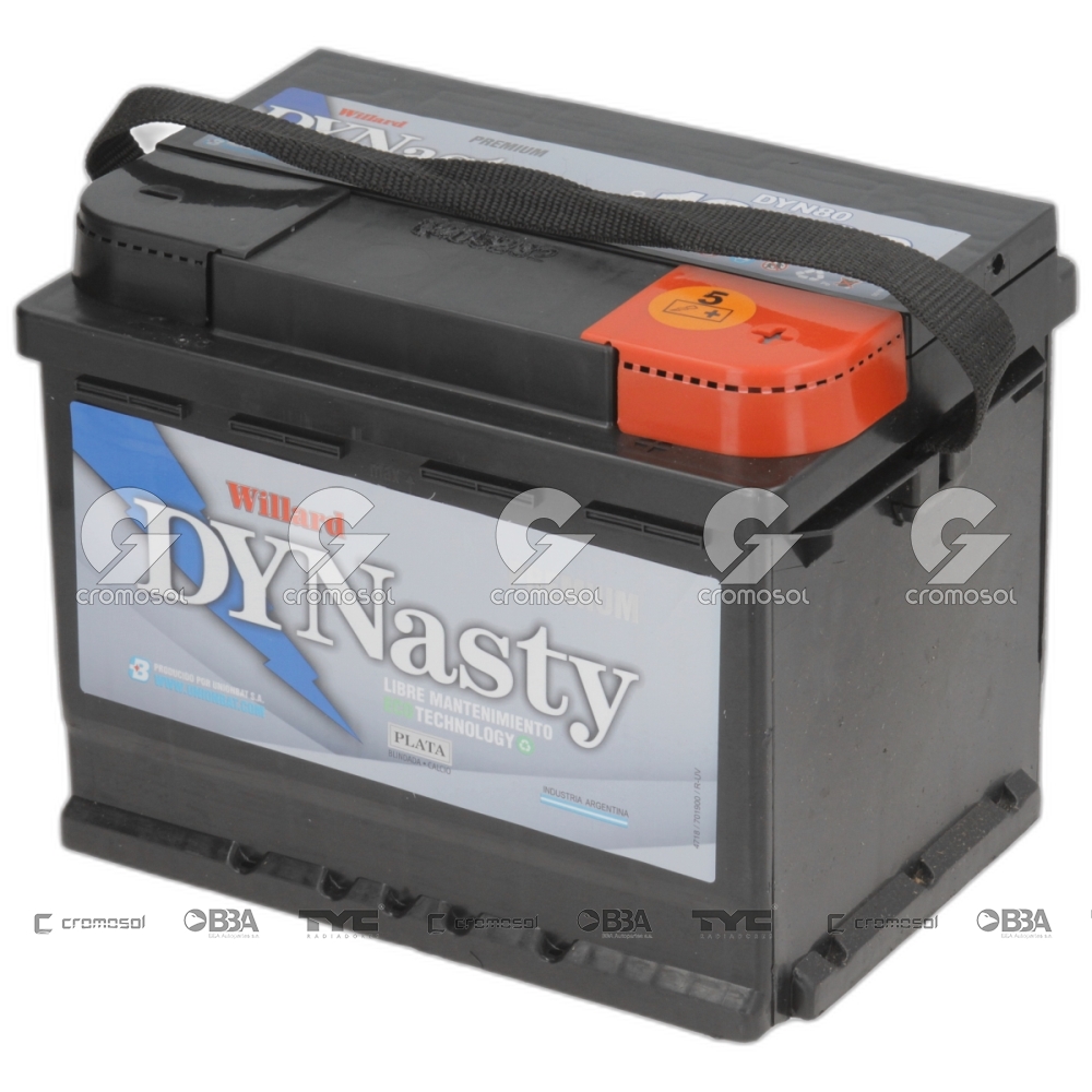 Bateria para Universal Universal Livianos 50/20 Dynasty dyn80 12x80