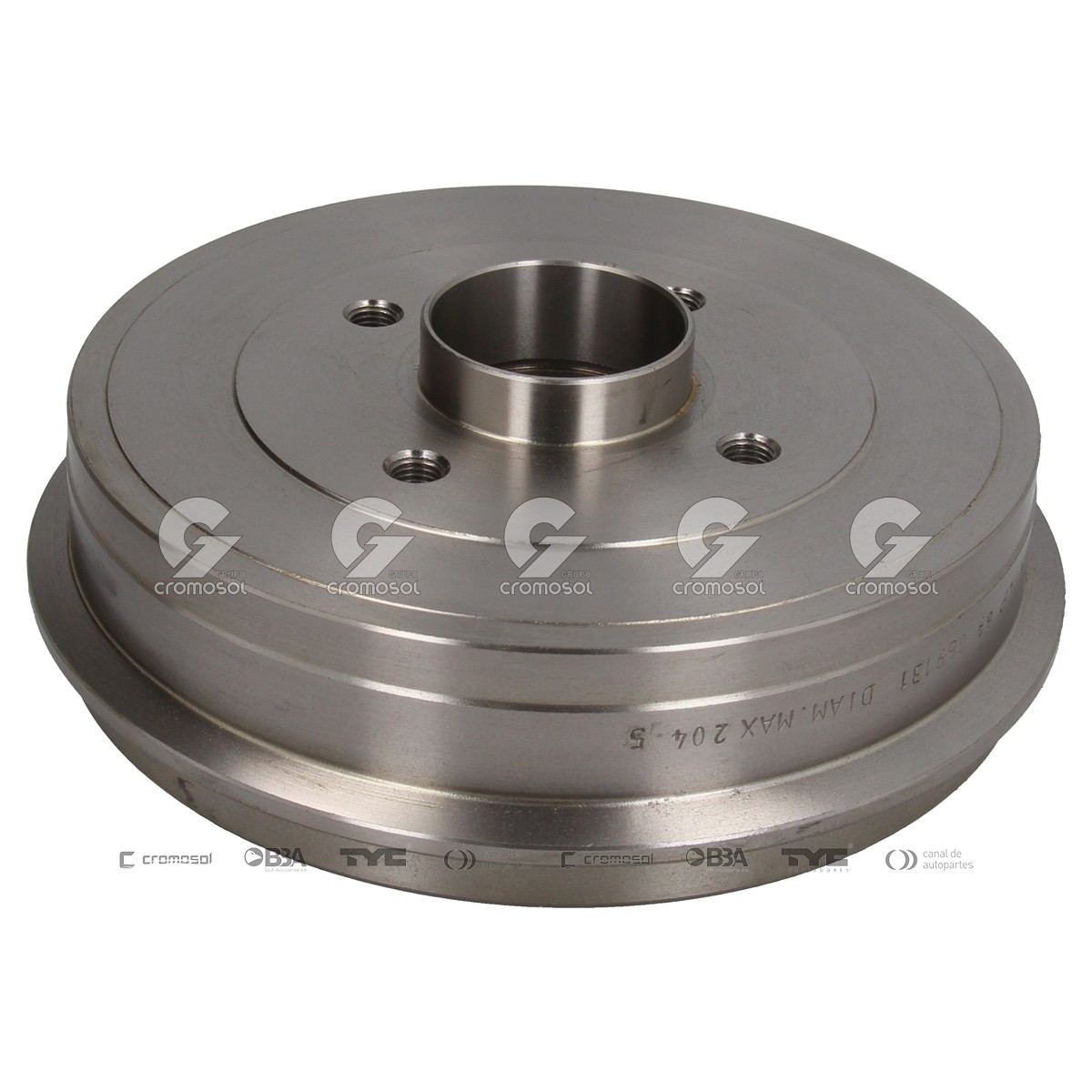 Campana de freno para Renault Logan F3-I 14-18