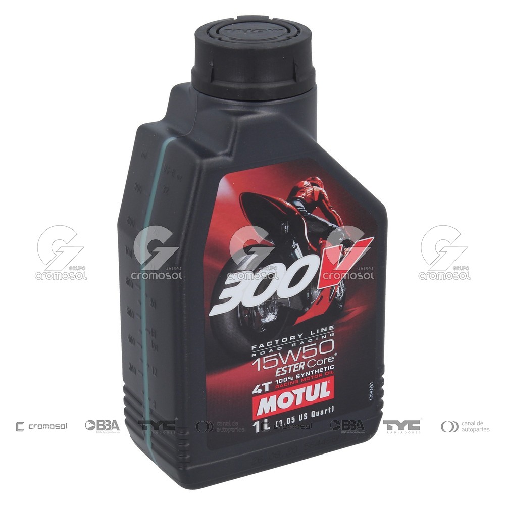 Aceite para Universal Universal Motos 50/22 Sintetico moto (4 tiempos) motul competicion 300v 15w50 (caja 12x1l)