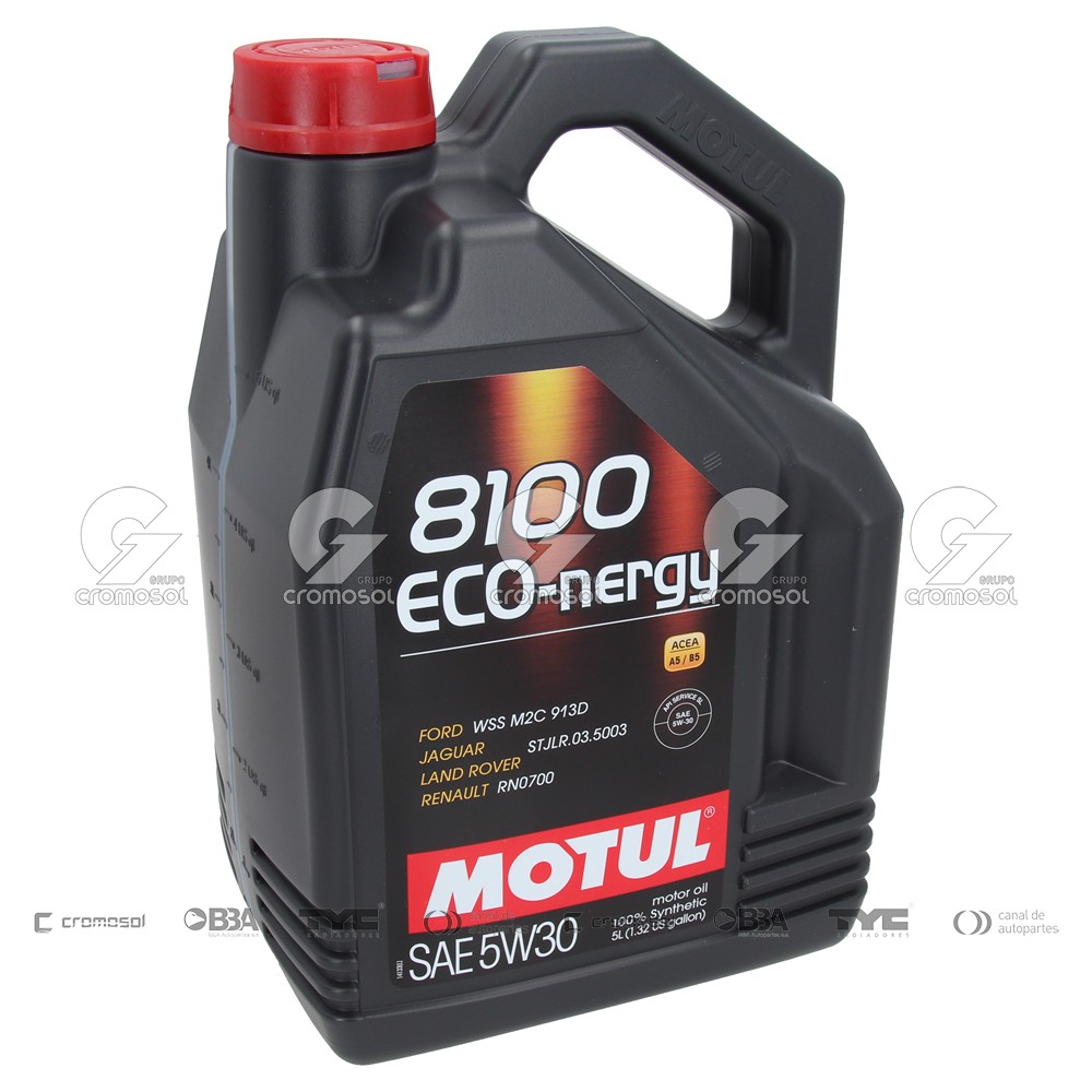 Aceite para Universal Universal Livianos 50/20 Aceite sintetico motul 8100 eco-nergy 5w30 (4 x 5 litros)