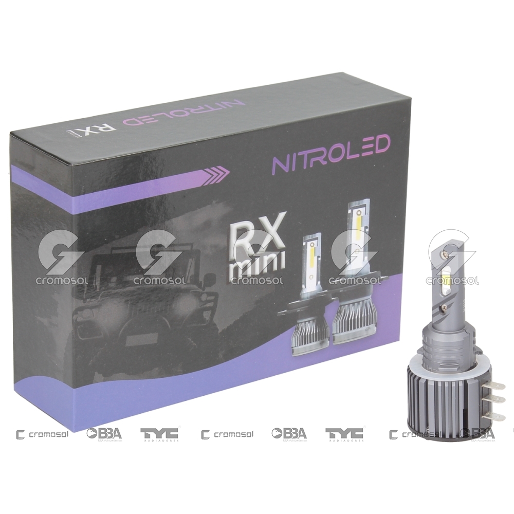 Lampara led para Universal Universal Livianos 50/20 Lampara led rx h15 18w 12v s/cooler off road