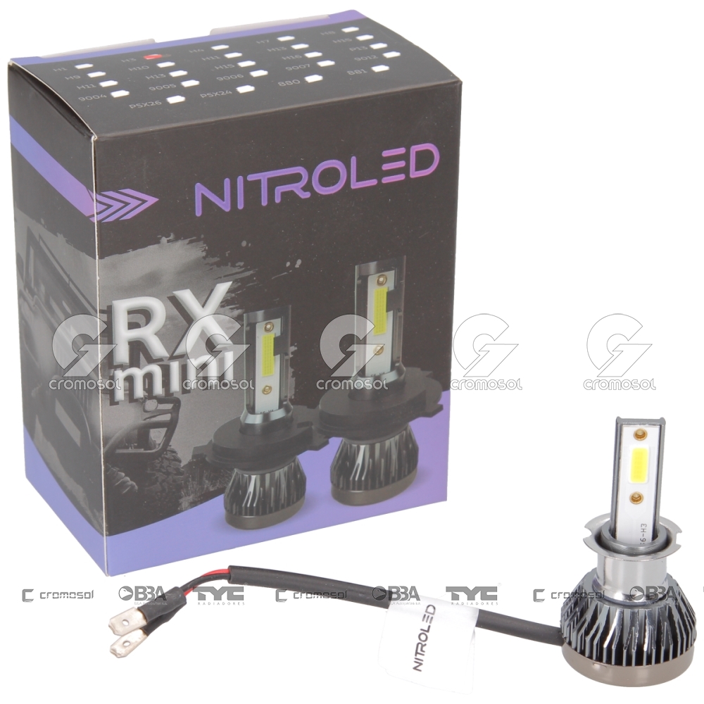 Lampara led para Universal Universal Livianos 50/20 Lampara led rx h3 18w 12v s/cooler off road