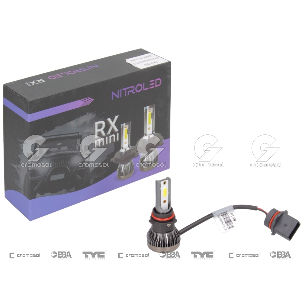 Lampara led para Universal Universal Livianos 50/20 Lampara led rx p13w 18w 12v s/cooler off road