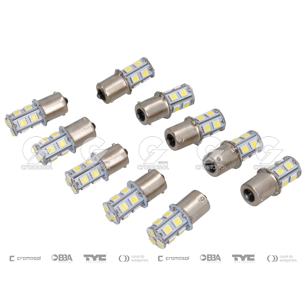 Lampara led para Universal Universal Livianos 50/20 P21w (1141/1156) 12v (13 led smd) blanco  (x2)