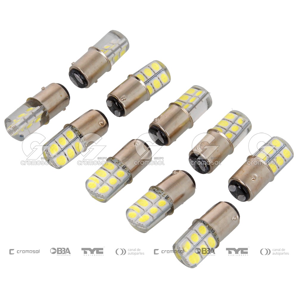 Lampara led para Universal Universal Pesados 50/20 Led silicona (1034/1157) 24v 21/5w (x10)