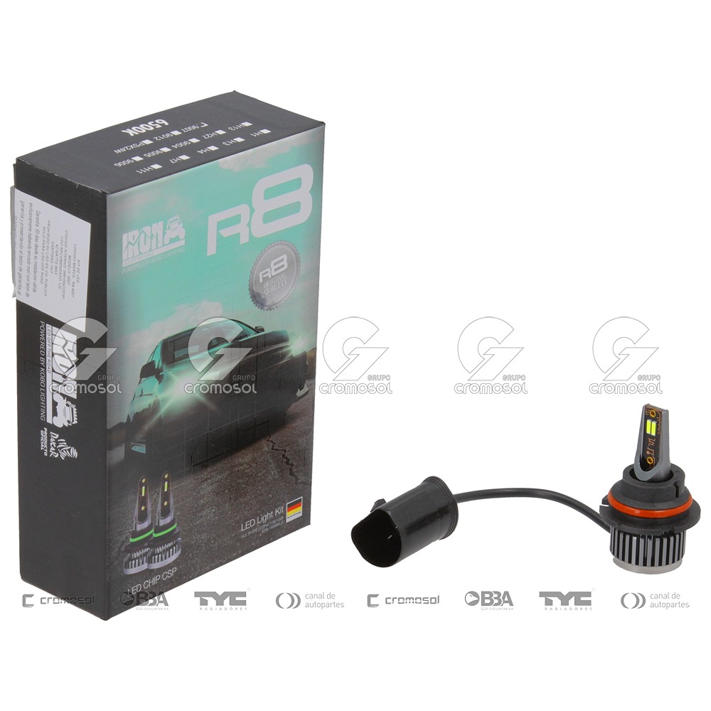 Lampara led para Universal Universal Livianos 50/20 Cree led 9007 12v 42w (r8) csp sin cooler (x2)
