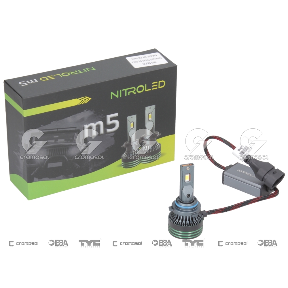 Lampara led para Universal Universal Livianos 50/20 Lampara led m5 9006 60w 12v c/cooler c/cambus off