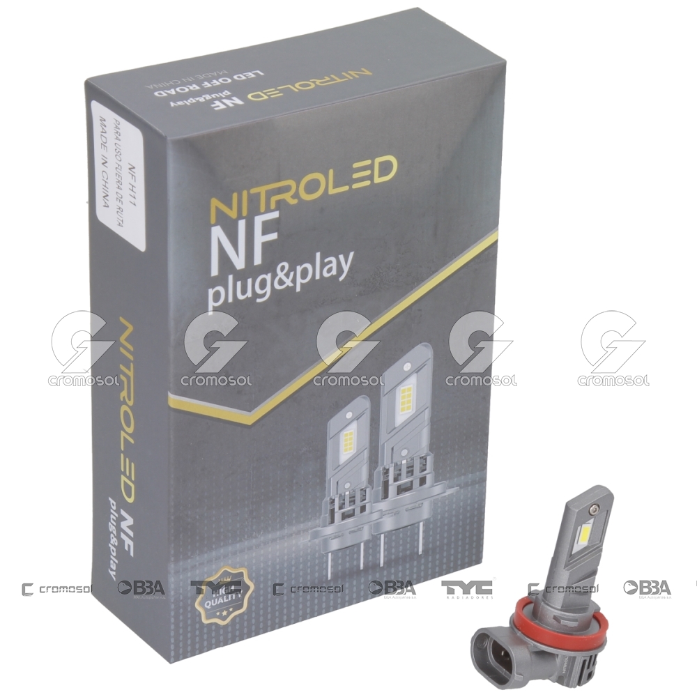 Lampara led para Universal Universal Livianos 50/20 Lampara led s24 h4 28w 24v c/cooler off road