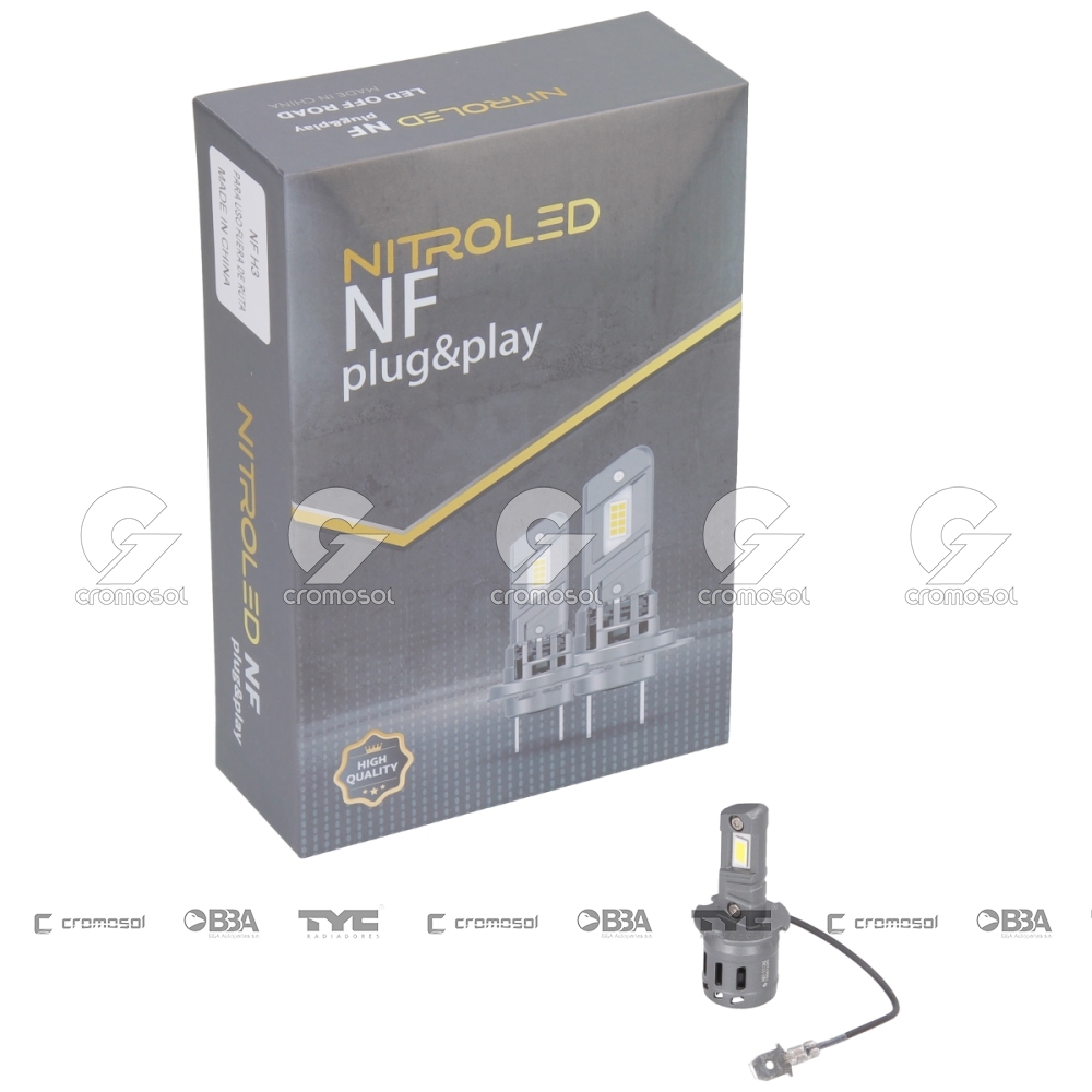 Lampara led para Universal Universal Livianos 50/20 Lampara led nf h3 30w 12v c/cooler c/cambus off ro