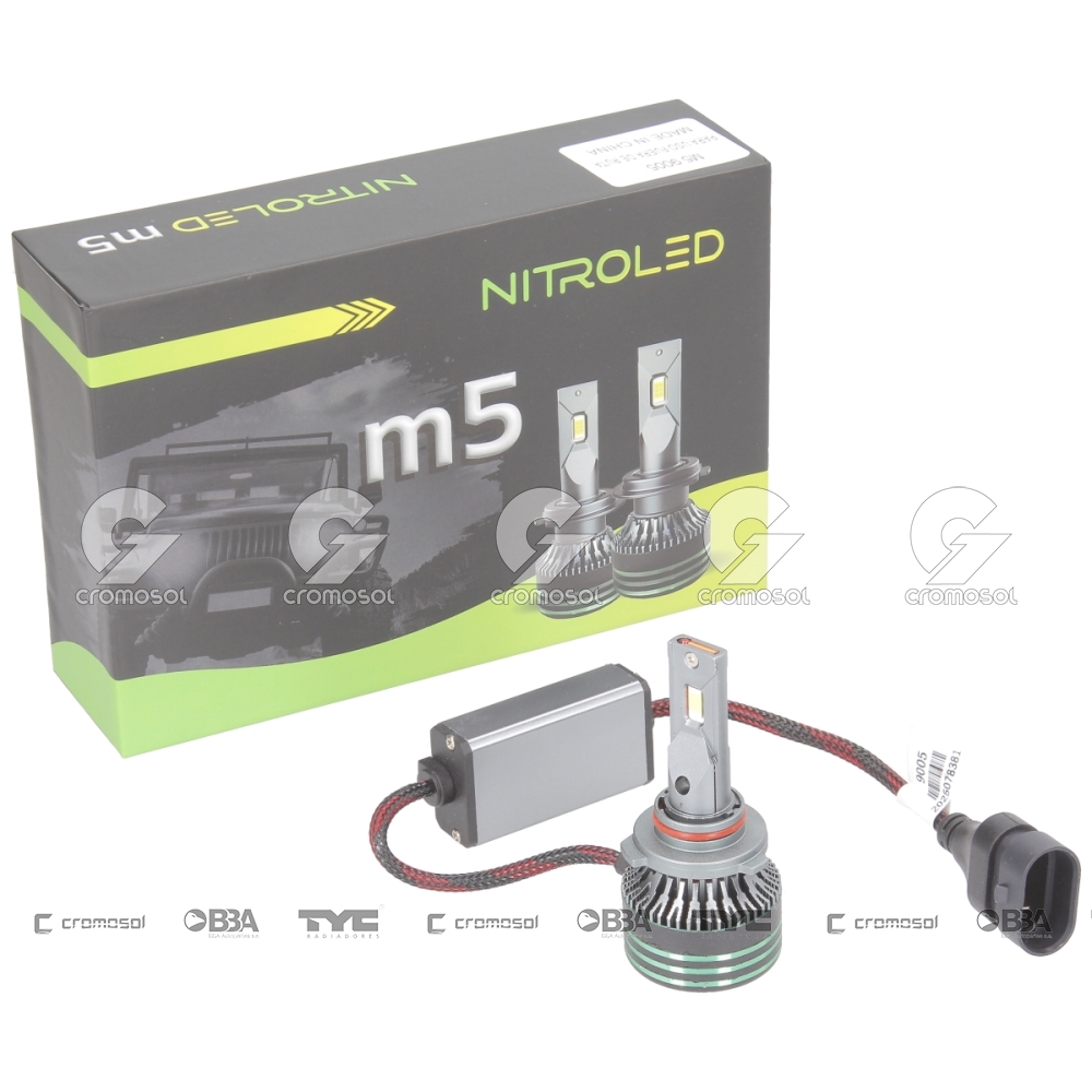 Lampara led para Universal Universal Livianos 50/20 Lampara led m5 9005 60w 12v c/cooler c/cambus off