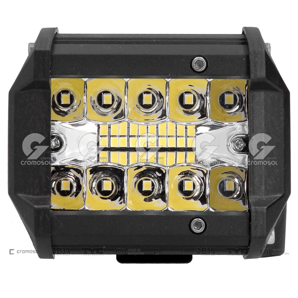 Faro auxiliar para Universal Universal Livianos 50/20 Faro rectangular luz de trabajo led 12/36v (100x60x75) 60w