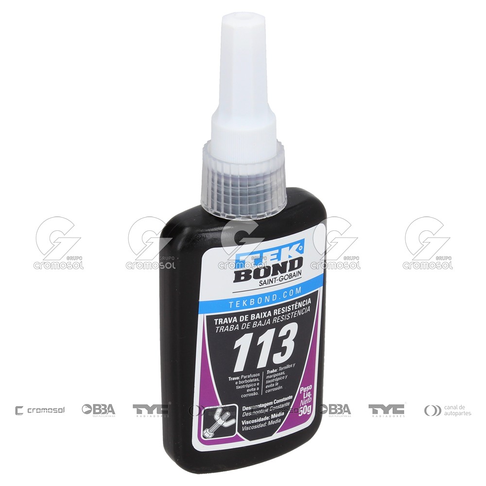 Traba roscas para Universal Universal Livianos 50/20 Bajo torque 113 violeta (50 gramos)