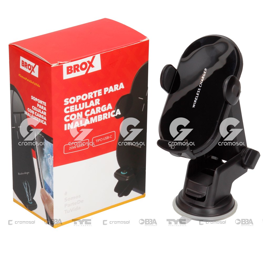 Accesorios para Universal Universal Livianos 50/20 Soporte para celular con carga inalambrica