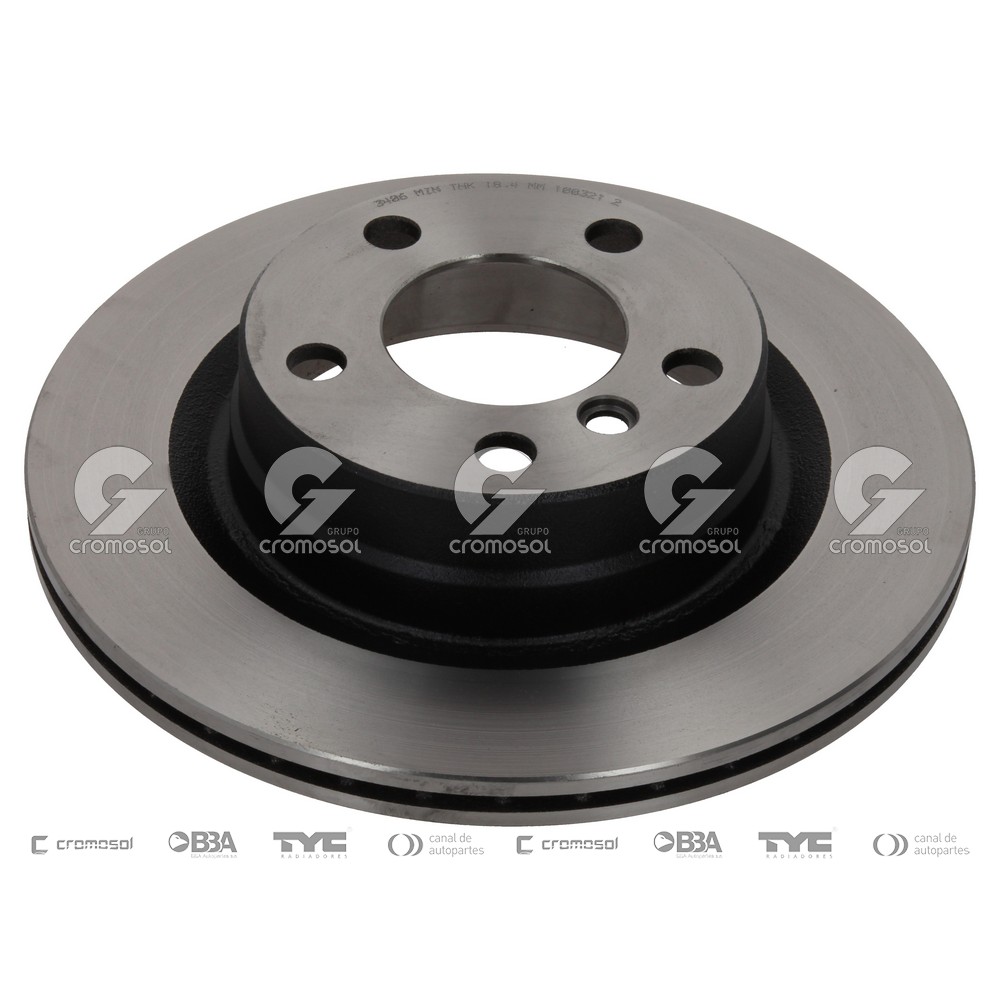 Disco de freno para BMW Serie 1 116i (E87) 05-11