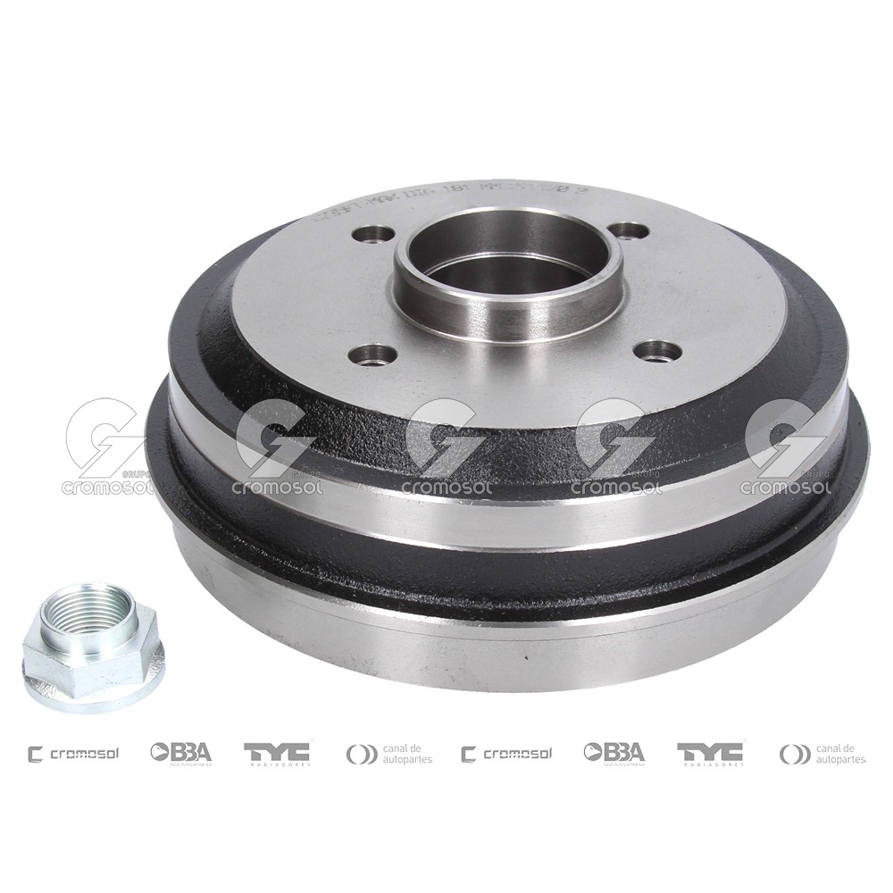 Campana de freno para Citroën AX 80-99