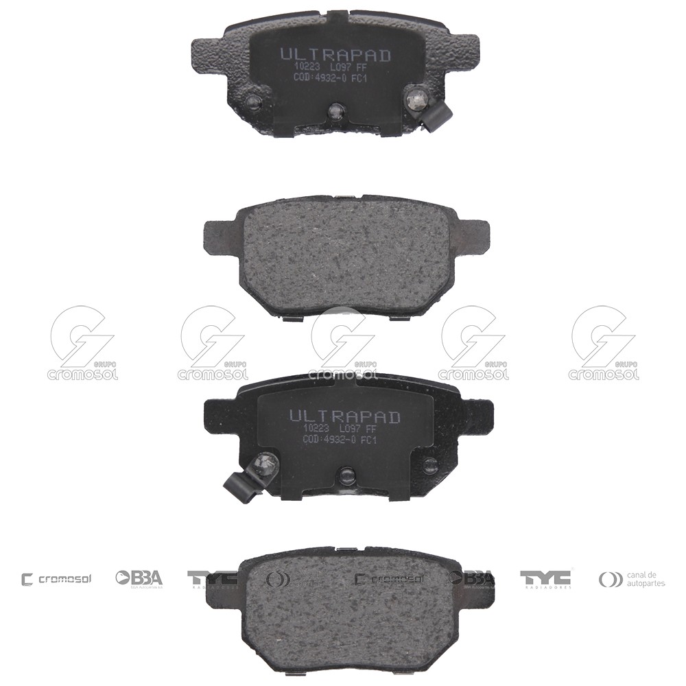 Pastilla de freno para Baic X25 18-20