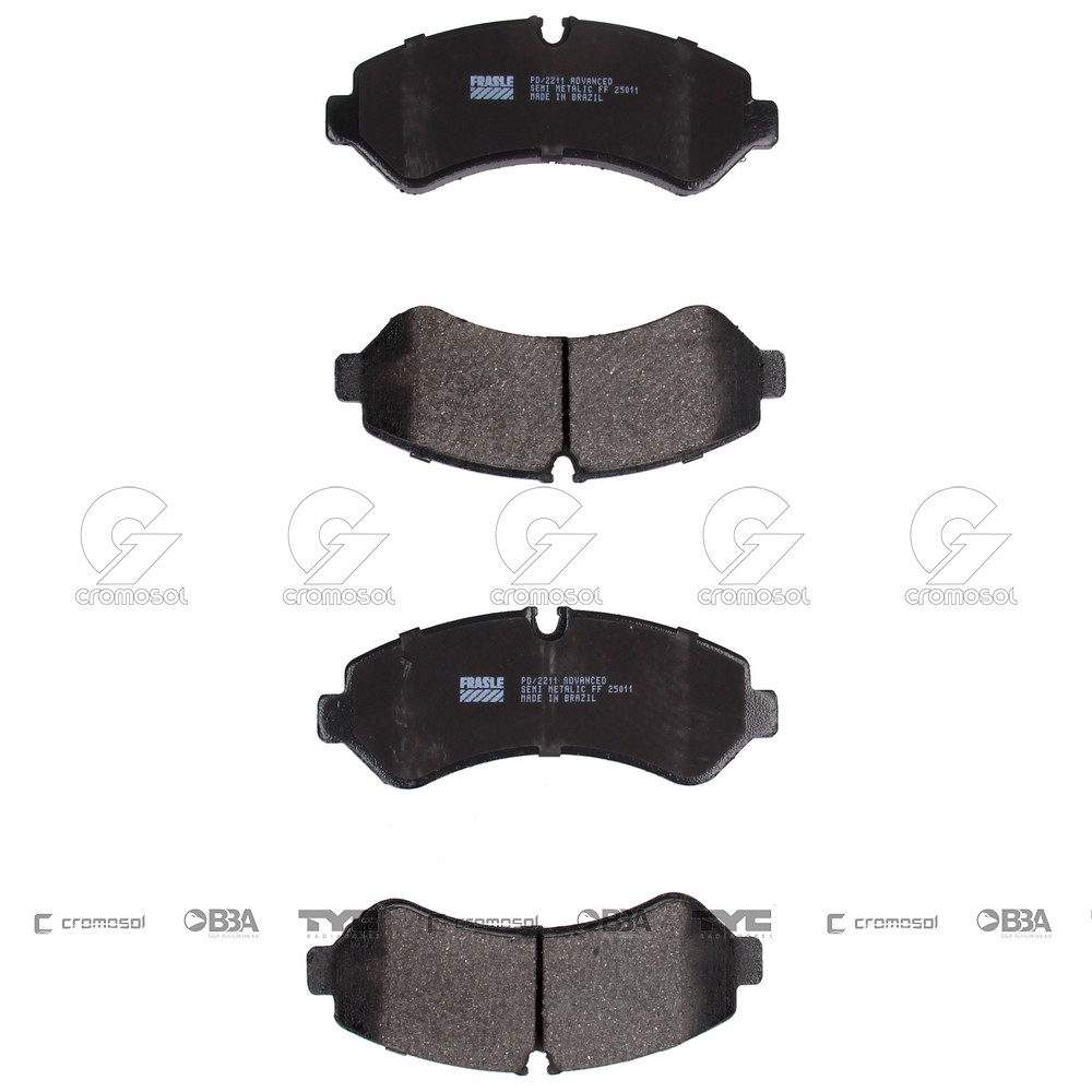 Pastilla de freno para Mercedes Benz Sprinter 416 19-25