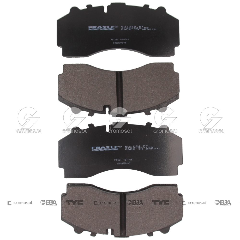 Pastilla de freno para Scania Serie G 12-20