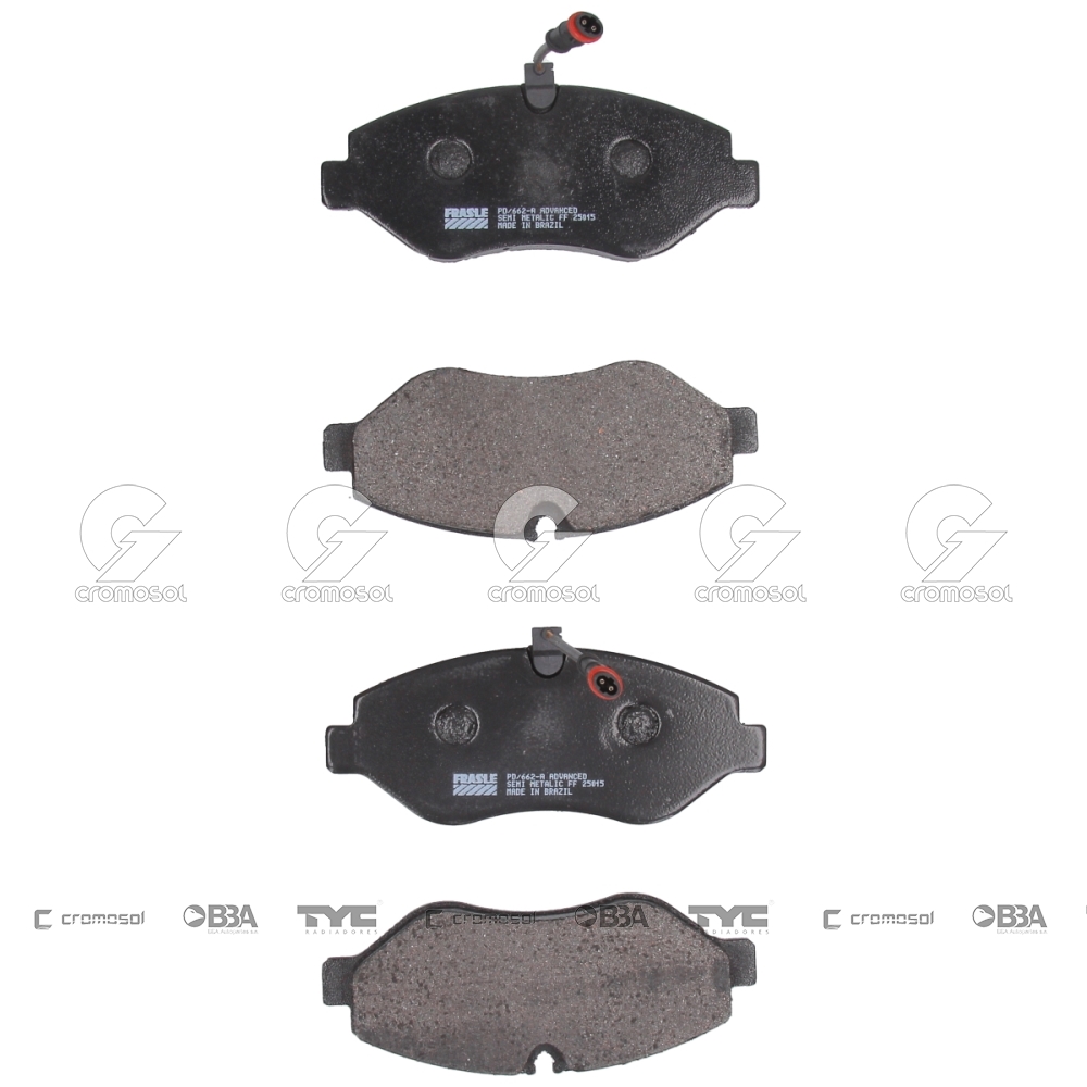 Pastilla de freno para Iveco Daily 00-08
