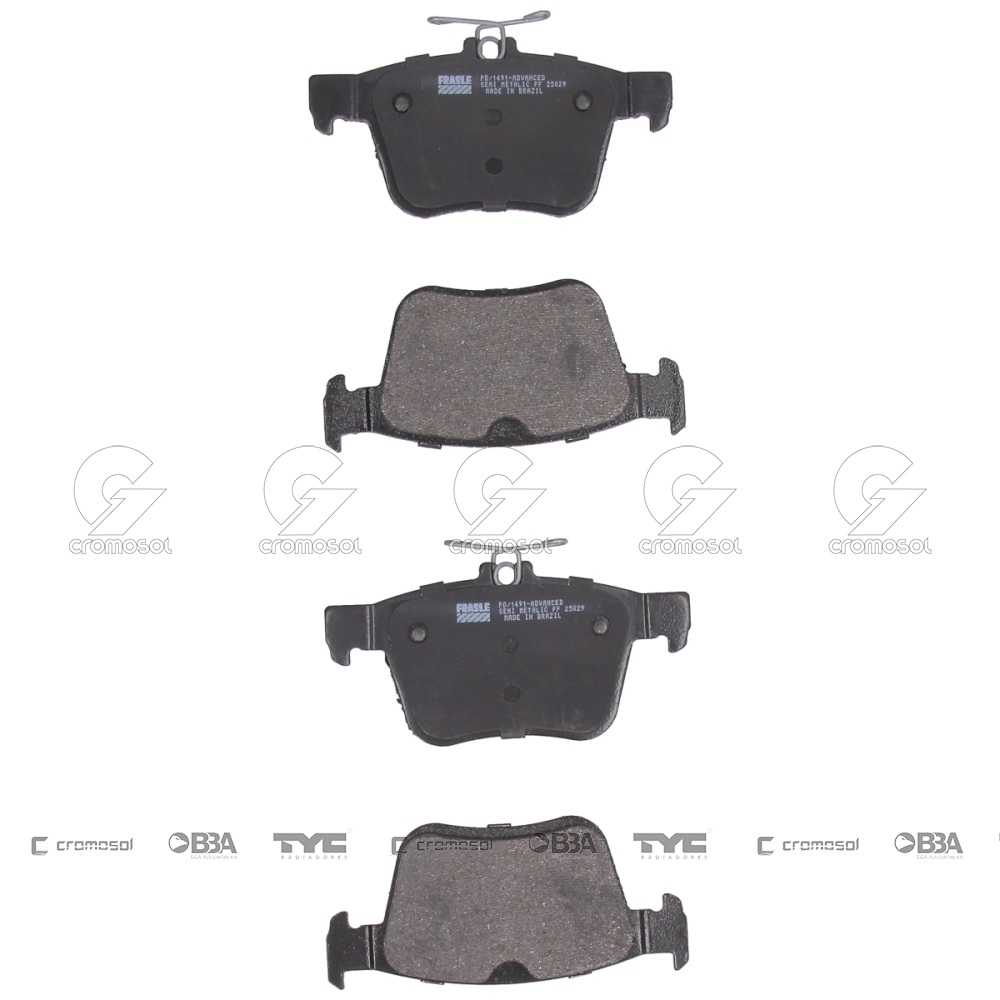 Pastilla de freno para Volkswagen Golf MK7 15-21