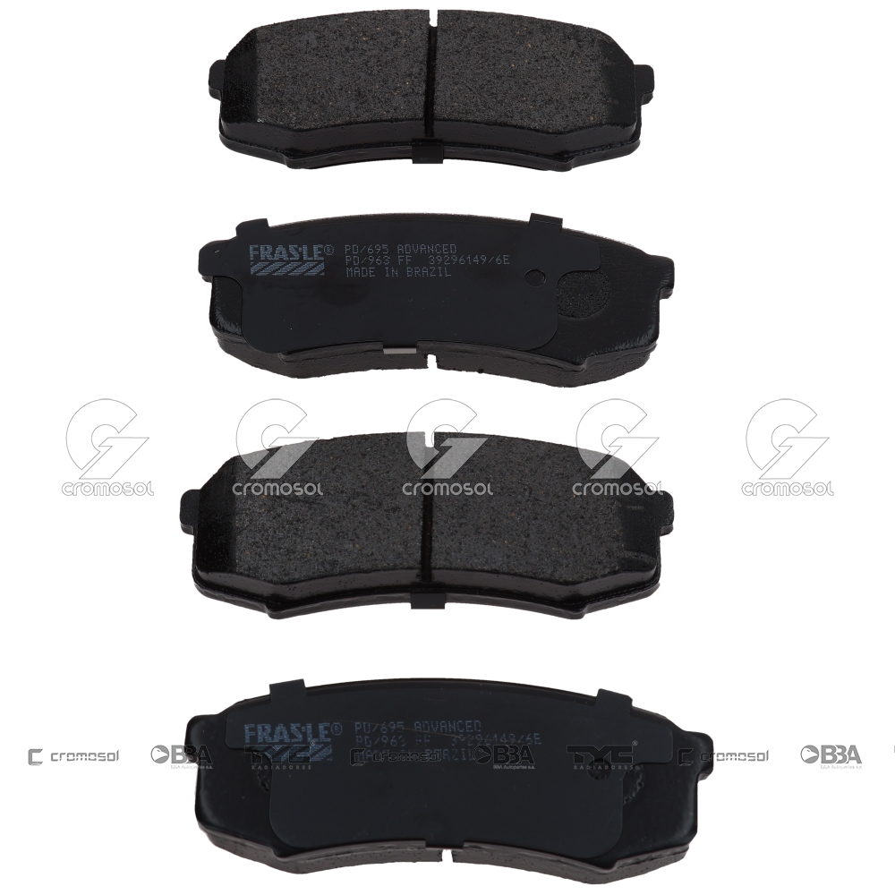 Pastilla de freno para Toyota Hilux SW4 05-08