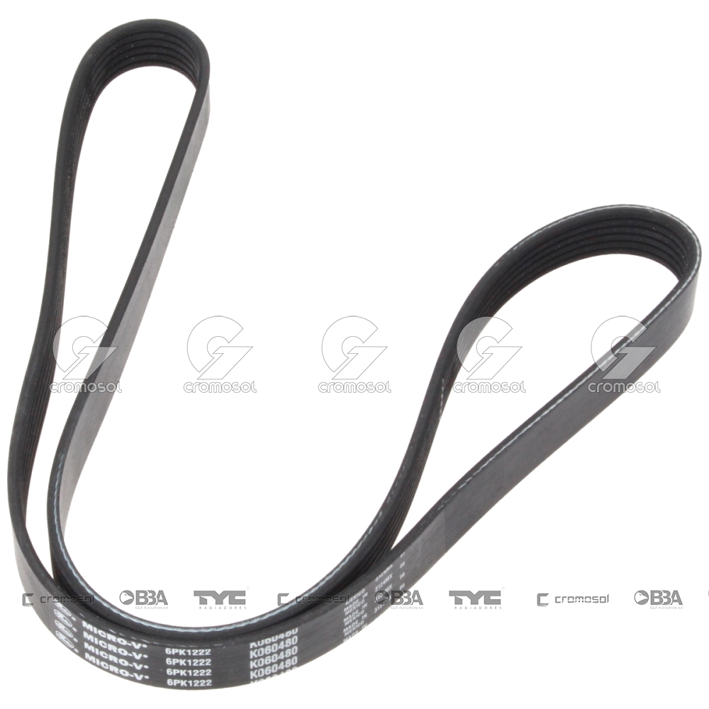 Correa de accesorios para Renault Fluence F1 10-13