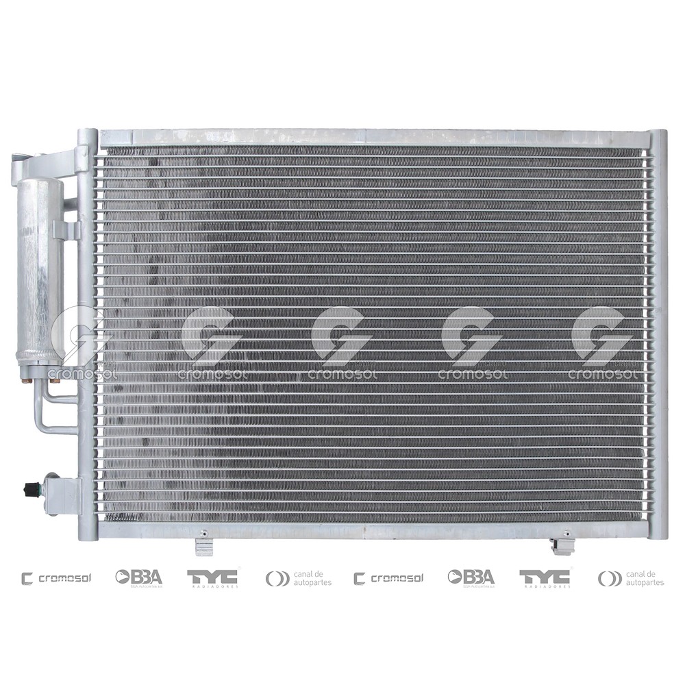 Condensador para Ford Fiesta MK7-II (KD) 14-17