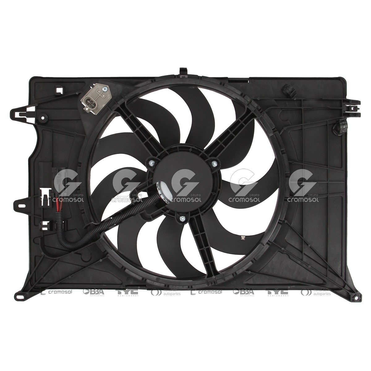 Electroventilador para Fiat Toro 16-21