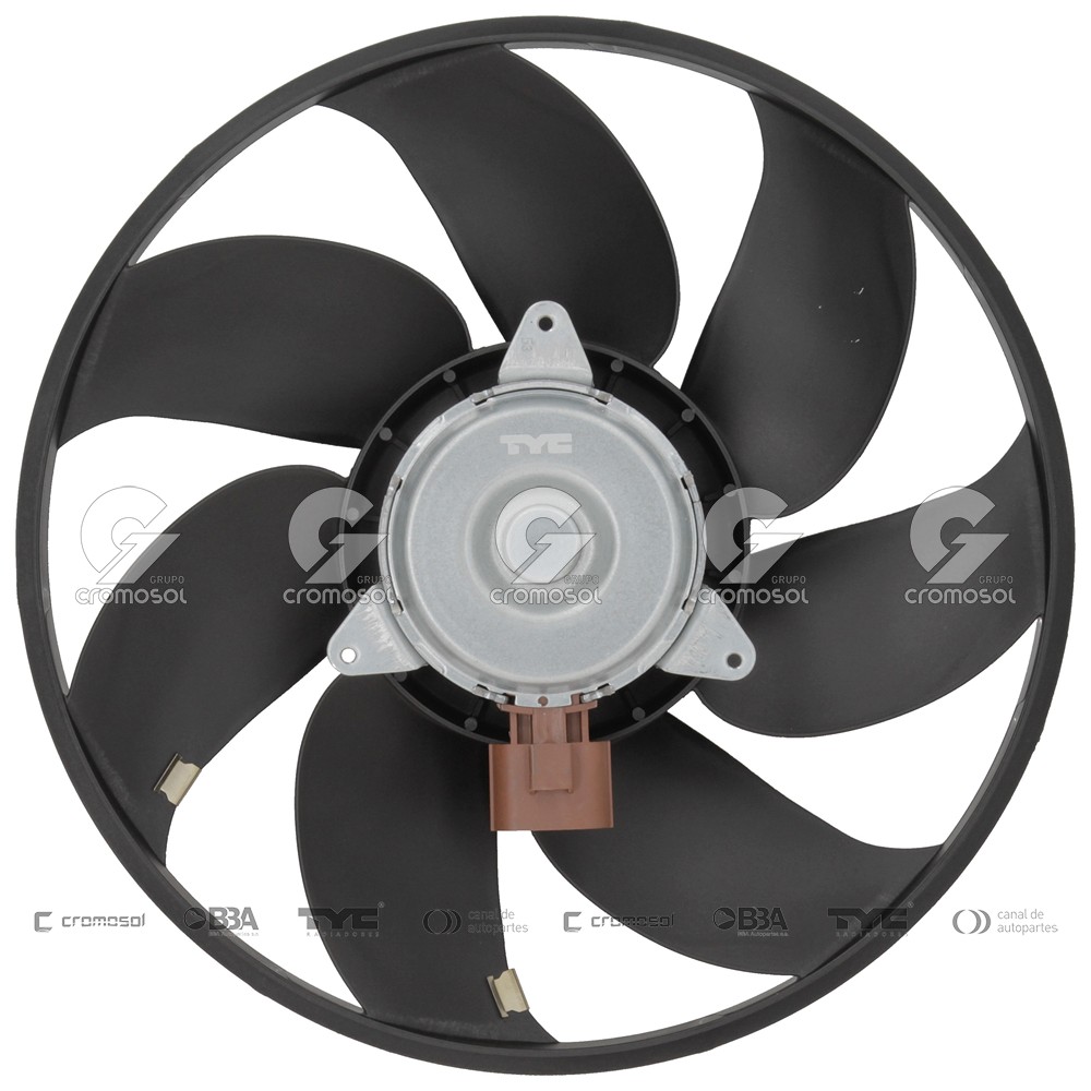 Electroventilador para Ford Fiesta MK7-I (KD) 11-13