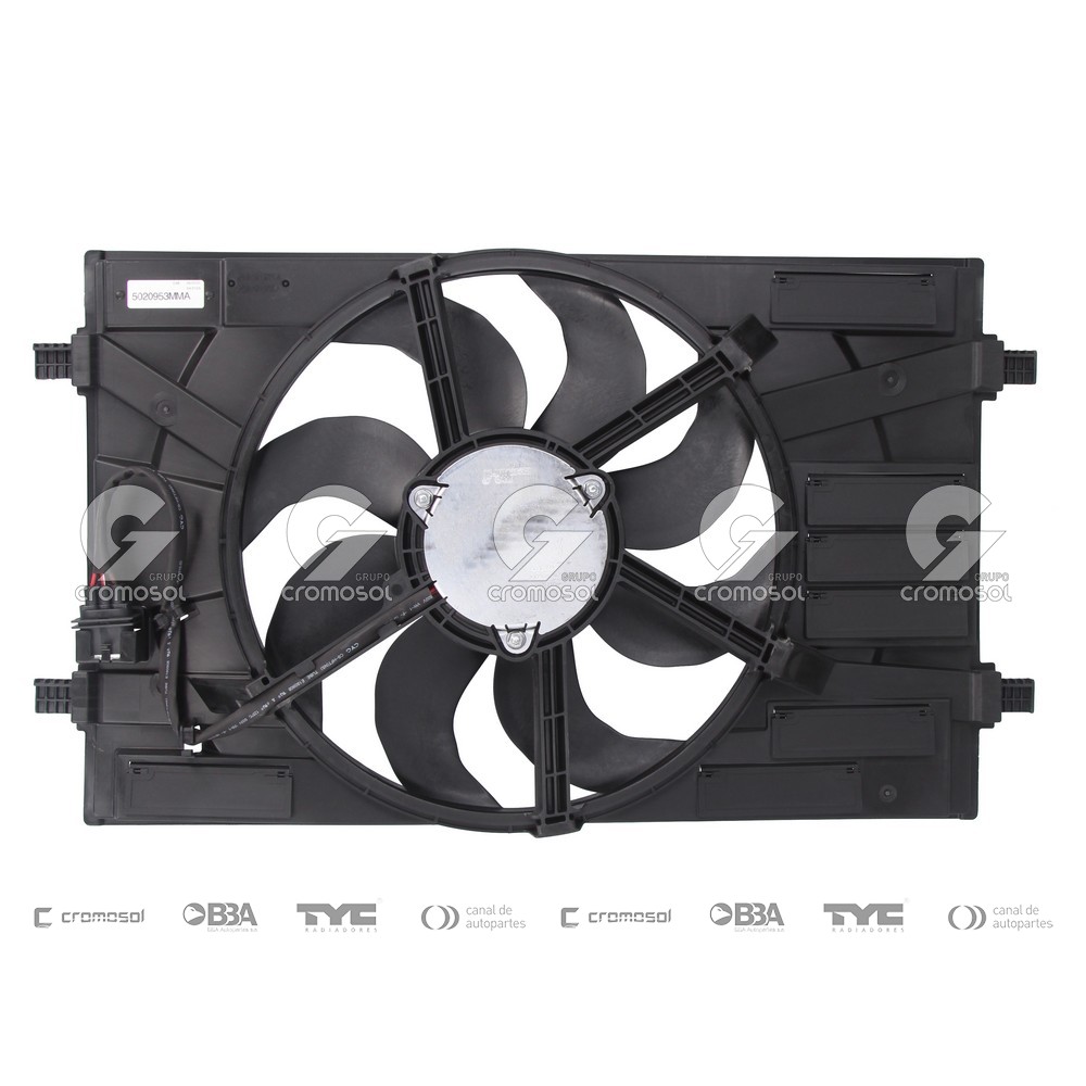 Electroventilador para Volkswagen Nivus 21-23