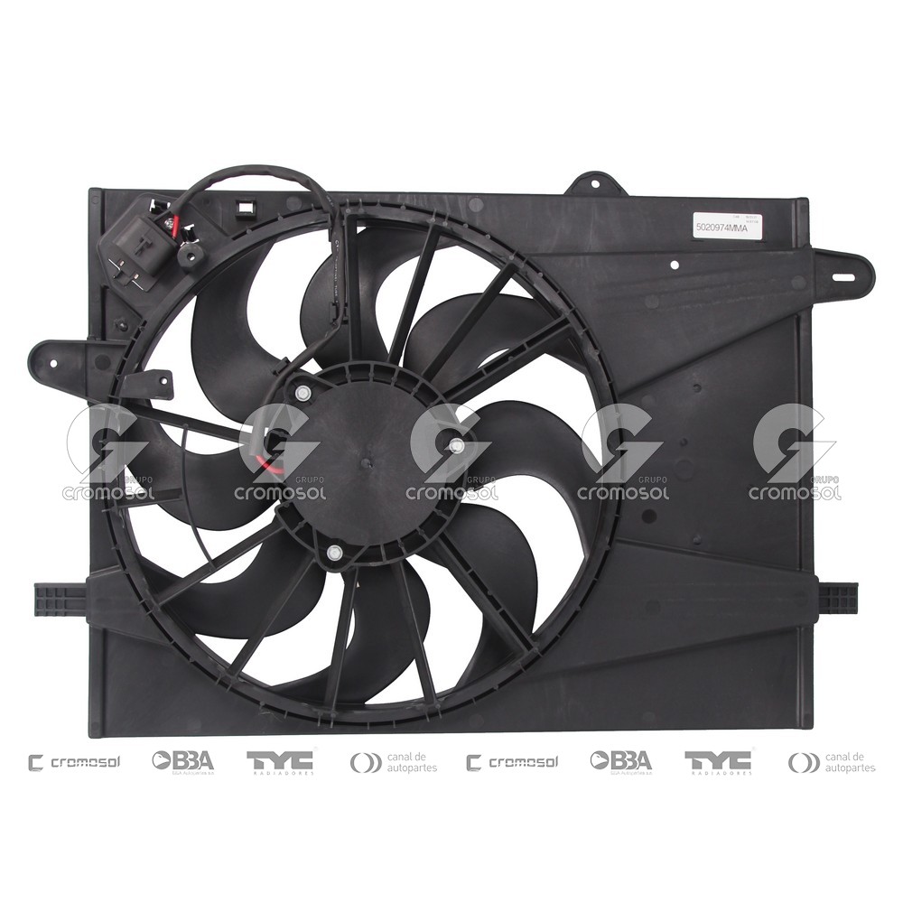 Electroventilador para Chevrolet Onix Activ 16-19