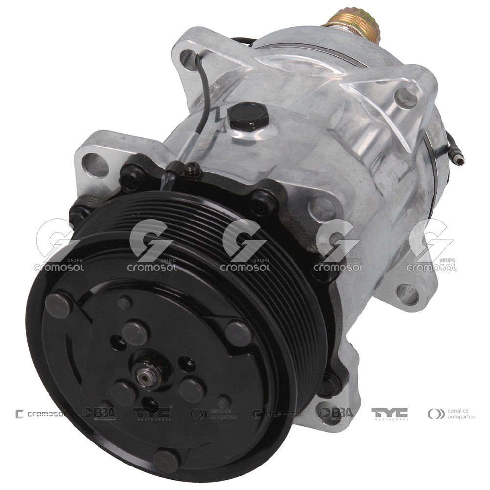 Compresor de aire acondicionado para Universal Universal Livianos 50/20 Modelo sd7h15 sanden 7830 12v polea 8 canales