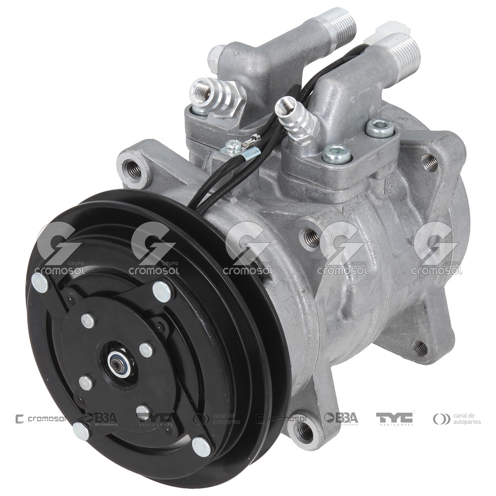 Compresor de aire acondicionado para Universal Universal Rodados 50/20 Modelo denso 10p15 john deere/new holland polea 1 canal