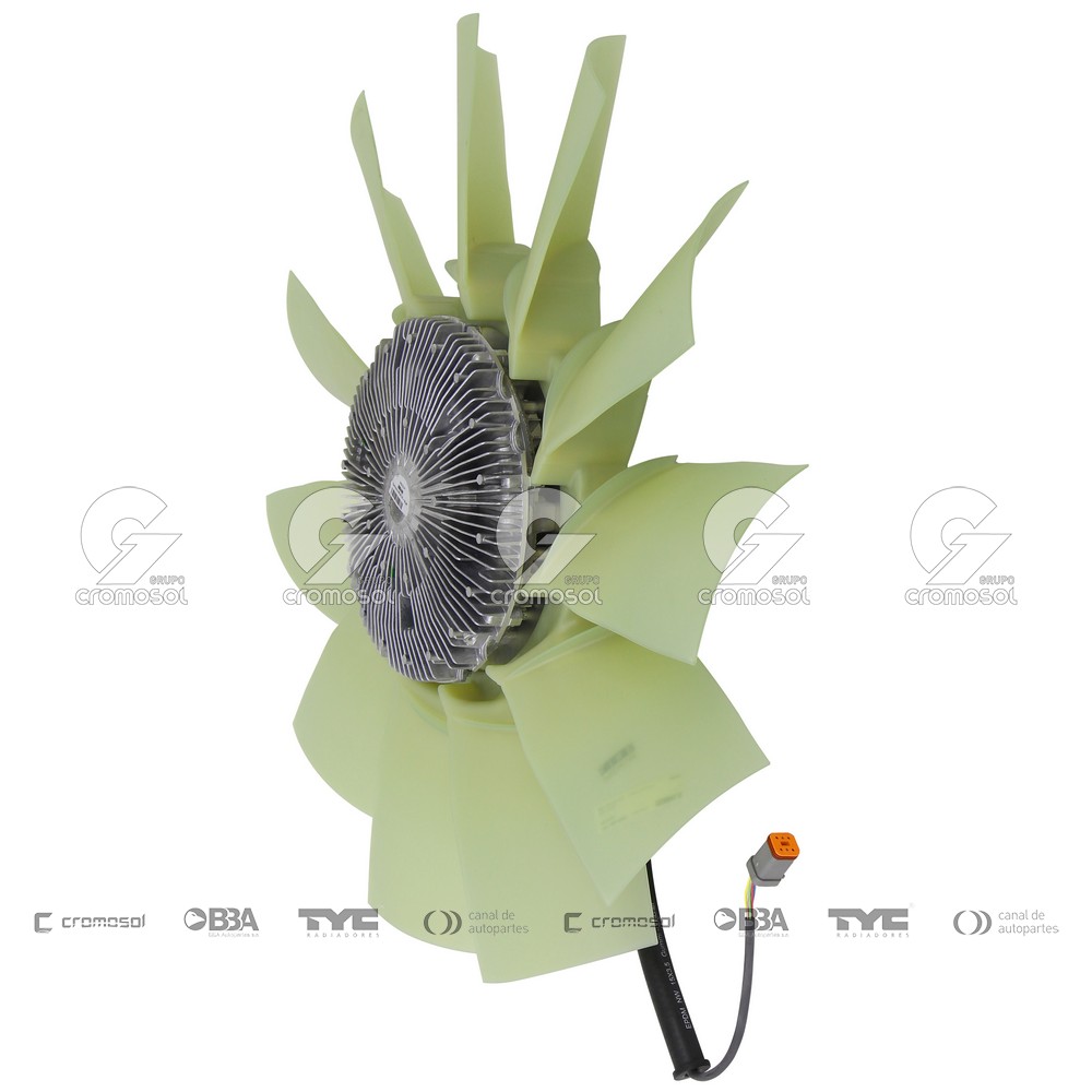 Polea viscosa para Scania Serie G 12-20