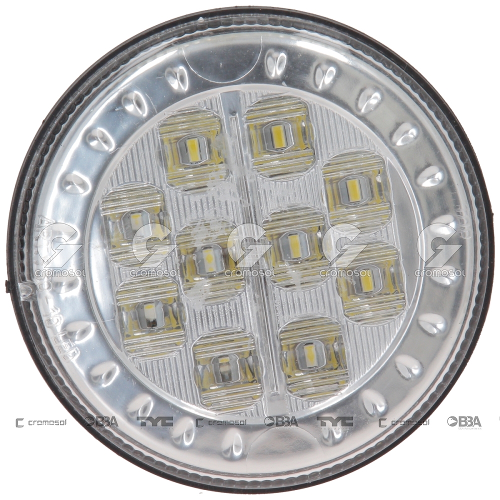 Faro trasero para Universal Universal Livianos 50/20 con anclaje de 3 inserto m5 tuerca/arandela