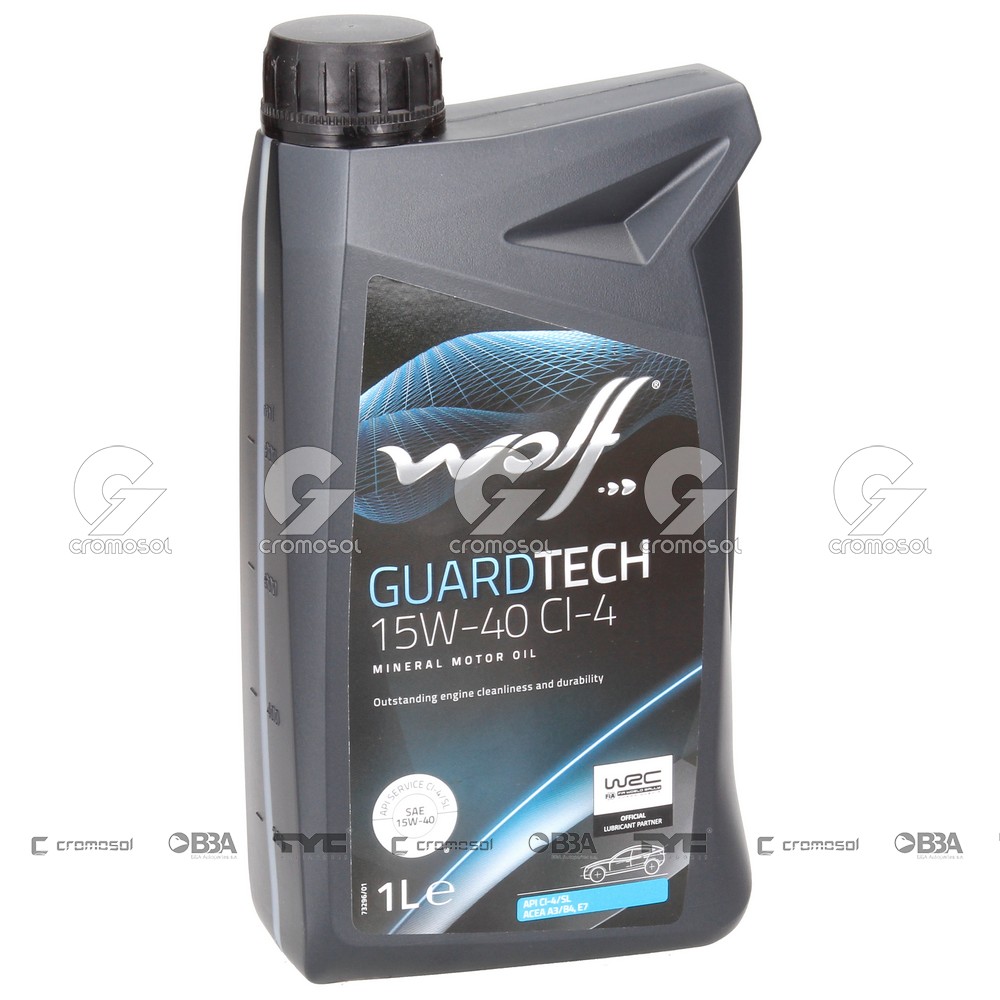 Aceite para Universal Universal Livianos 50/20 Mineral wolf guardtech 15w-40 1l