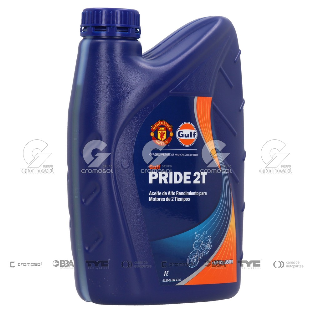 Aceite para Universal Universal Livianos 50/20 Mineral gulf pride 2t (caja 12x1l)