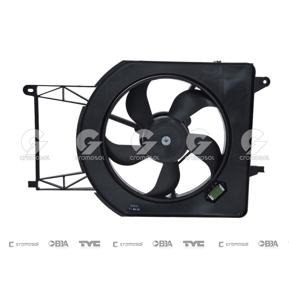 Electroventilador para Fiat Idea Adventure F1 07-10