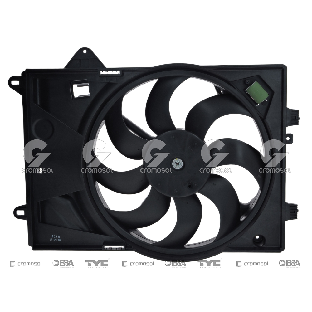 Electroventilador para Chevrolet Onix F1 13-16