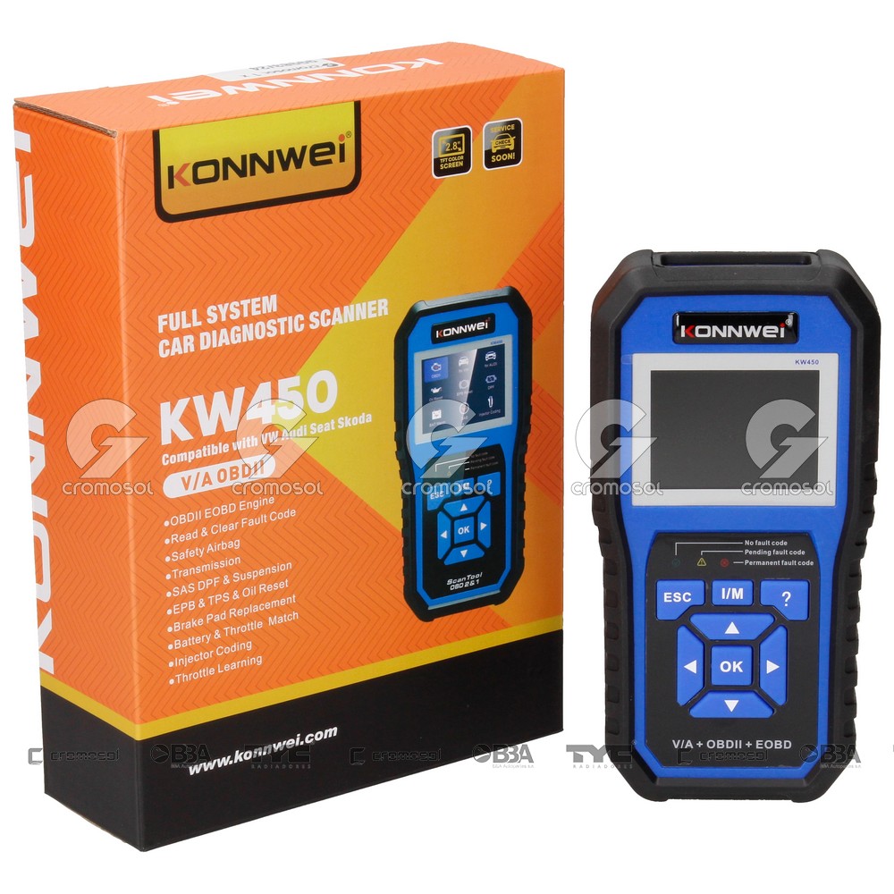 Scanner obd2 para Universal Universal Livianos 50/20 Scanner obd2 grupo vw/audi/seat (multifuncion)